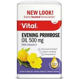 VITAL PURE EVENING PRIM OIL OIL CAPS 60