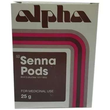 SENNA PODS 25G ALPHA