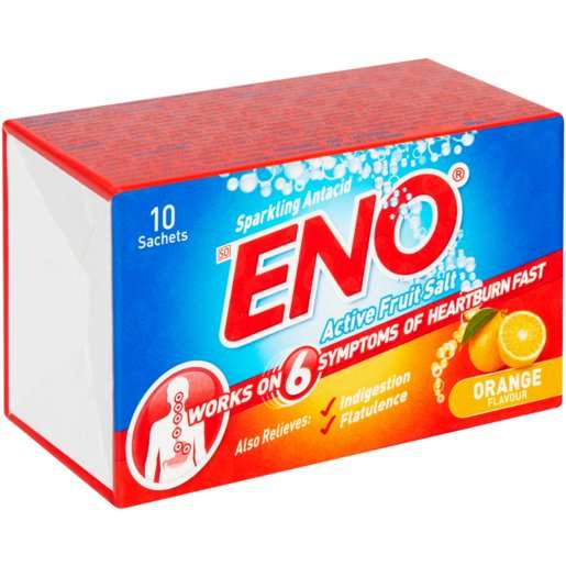 ENO FRUIT SALT  10 T/PACK ORANGE