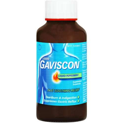 GAVISCON LIQUID   300ML PEPPERMINT