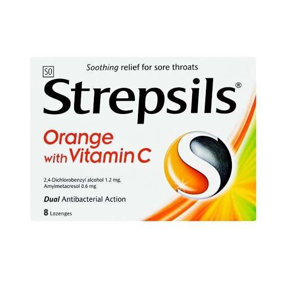 STREPSILS 8 ORANGE C