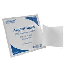 ALCOHOL SWABS STERIL SINGLE