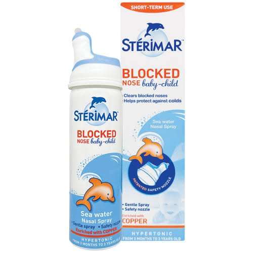 STERIMAR BABY CHILD BLOCKED NOSE 50ML