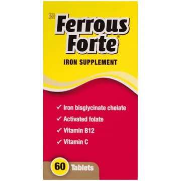 FERROUS FORTE IRON TABS 60