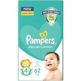 PAMPERS ACT BABY SZ 4+ JP 62
