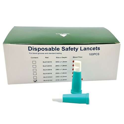 U-TEST SAFETY LANCET 100