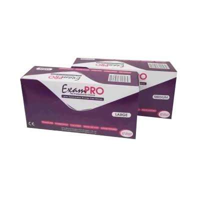 GLOVES EXAM LATEX P/F LRG 100