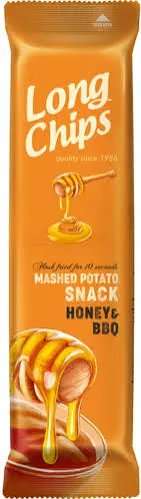LONG CHIPS 75G HONEY & BBQ
