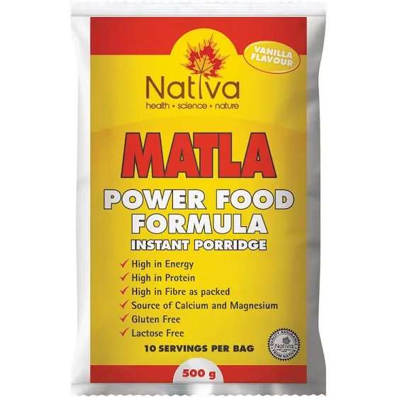 MATLA POWER FOOD 500G VANILLA