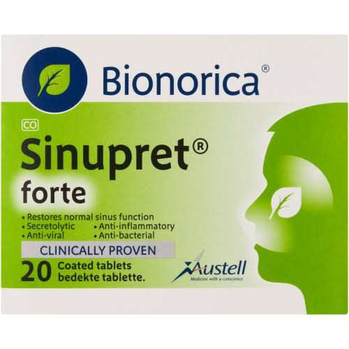 SINUPRET FORTE 20