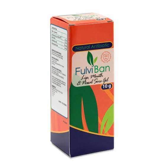 FULVIBAN LIP MOUTH & NASAL SORE GEL 10G