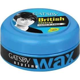 GATSBY HAIR WAX 75G HARD & FREE
