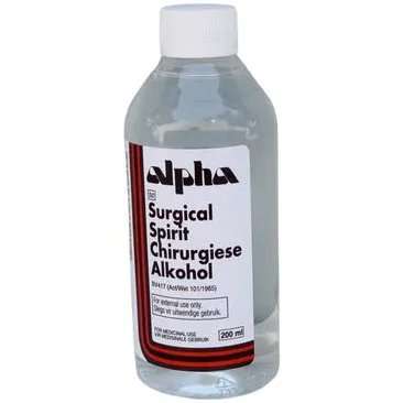 SURGICAL SPIRITS 200ML ALPHA