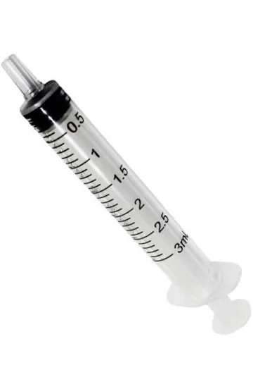 SYRINGE 3ML SINGLE