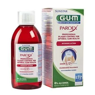 GUM PAROEX MOUTH RINSE 300ML