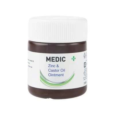 MEDIC ZINC AND CASTOR OIL OINTMENT 50G