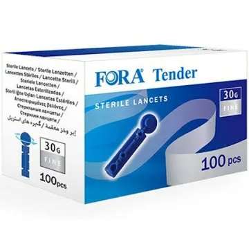 FORA STERILE LANCETS 100 PCS