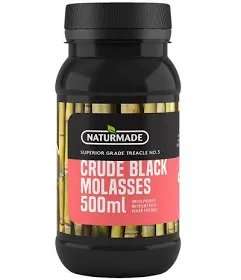 NATURMADE CRUDE BLACK MOLLASES 500G