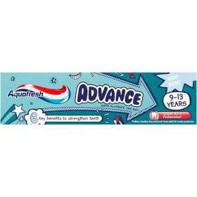 AQUAFRESH TOOTHPASTE  75ML ADANCE 9-13YRS