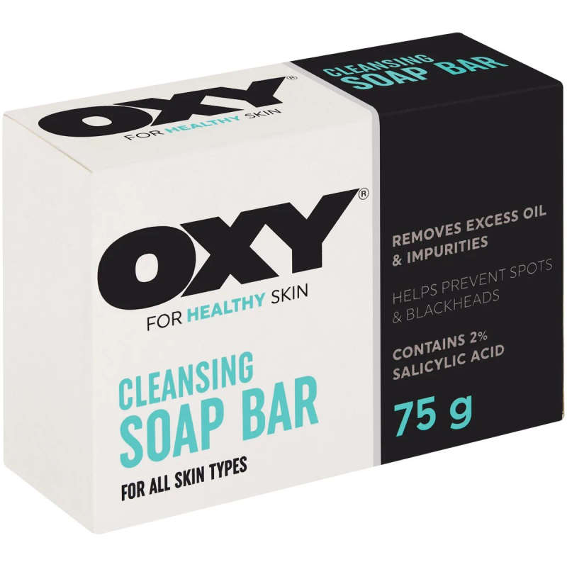 OXY SOAP 75G CHARCOAL