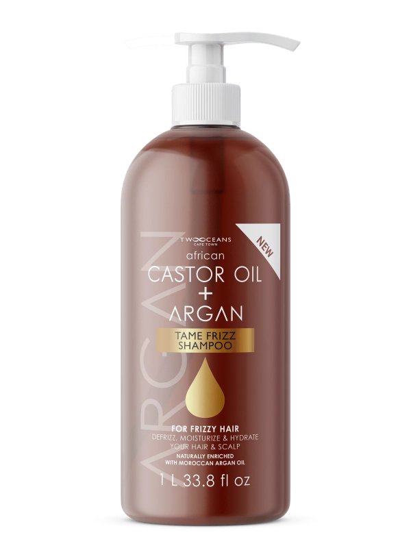 SHAMPOO 1L CASTOR OIL & ARGAN OIL