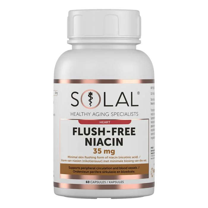 SOLAL FLUSH FREE NIACIN 35MG CAPS 60