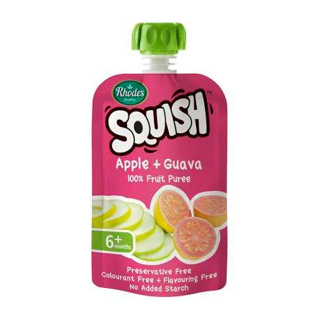 SQUISH 110ML APPLE & GUAVA PUREE
