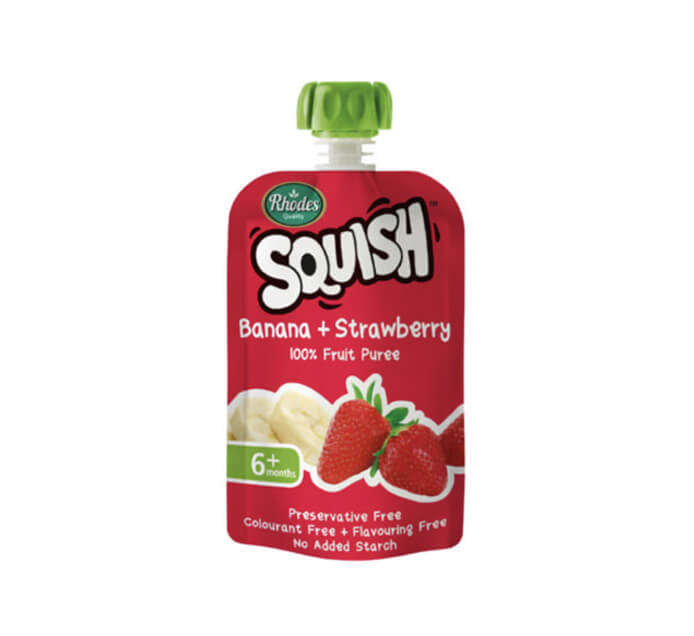 SQUISH 110ML BANANA & STRAWBERRY