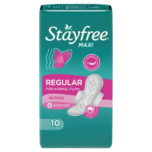 STAYFREE MAXI THICK 10 SCENTED