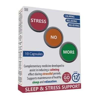STRESS NO MORE CAPS 10