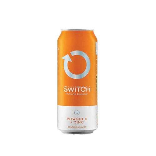 SWITCH 500ML ORANGE VIT C + ZINC