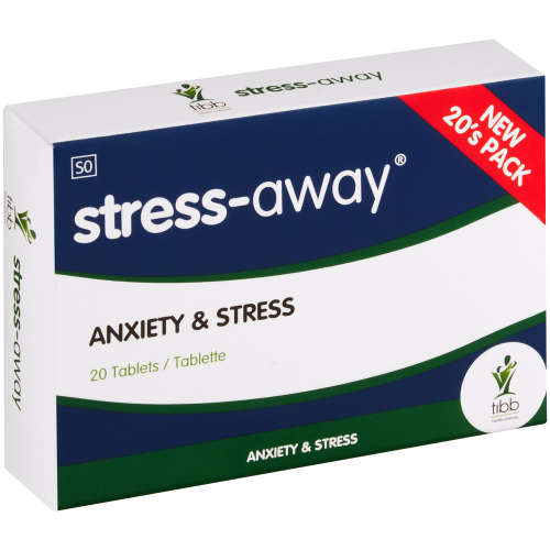 TIBB STRESS AWAY TABS  20