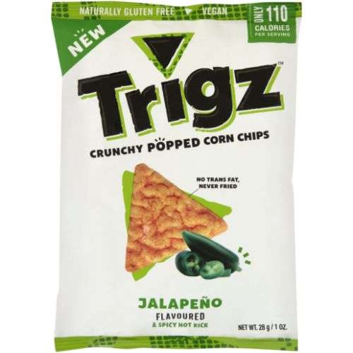 TRIGZ POPPED CORN 28G  JALAPENO