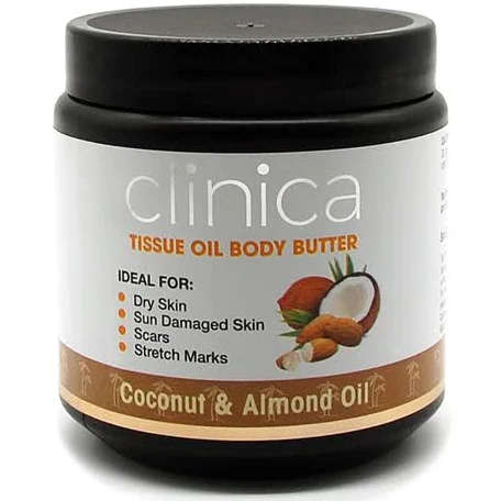 CLINICA BODY BUTTER 500G COCONUT & ALMOND