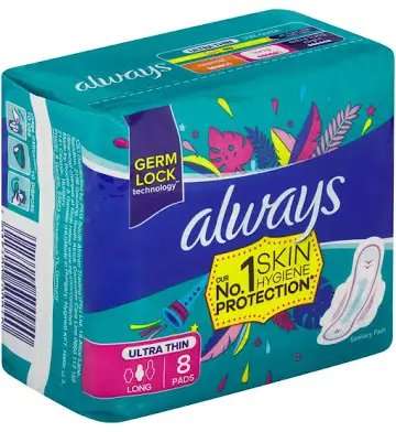 ALWAYS PADS ULTRA LONG PLUS 8