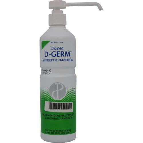 D-GERM ALC&CHLOR HANDRUB 500ML