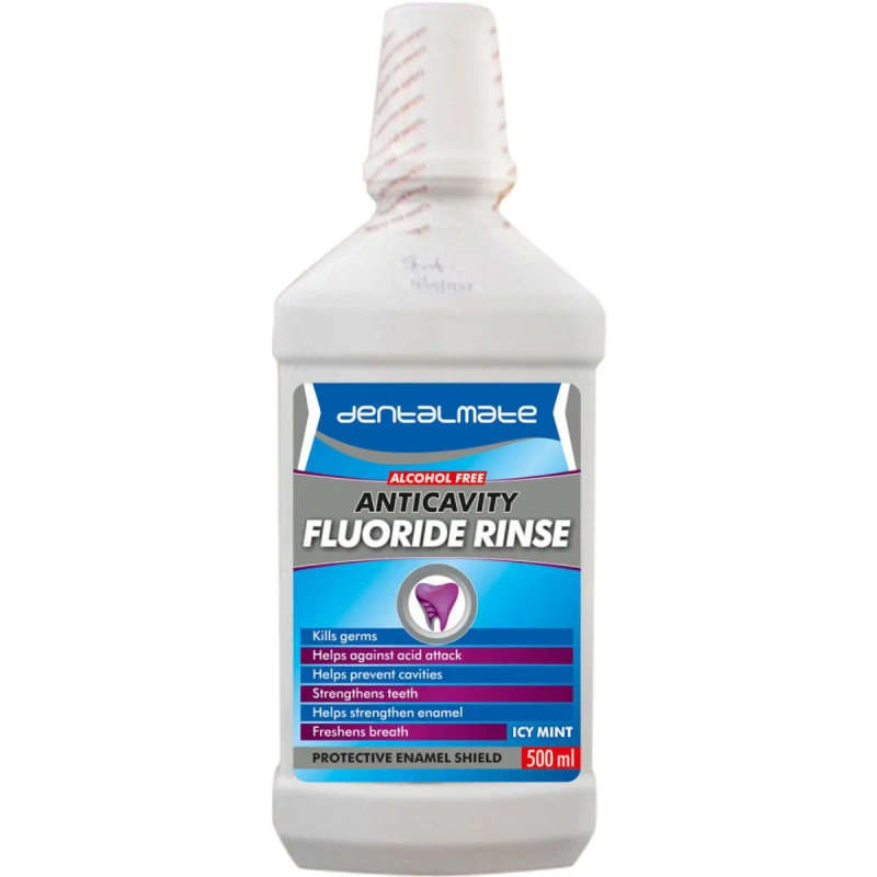 DENTALMATE MWASH 500ML A/CAV FLUORIDE