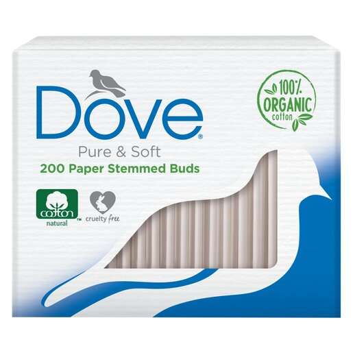 DOVE ORGANIC BUDS 200S