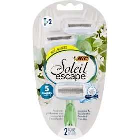 BIC SOLEIL ESCAPE 5 BLADE DISPOSABLE RAZOR