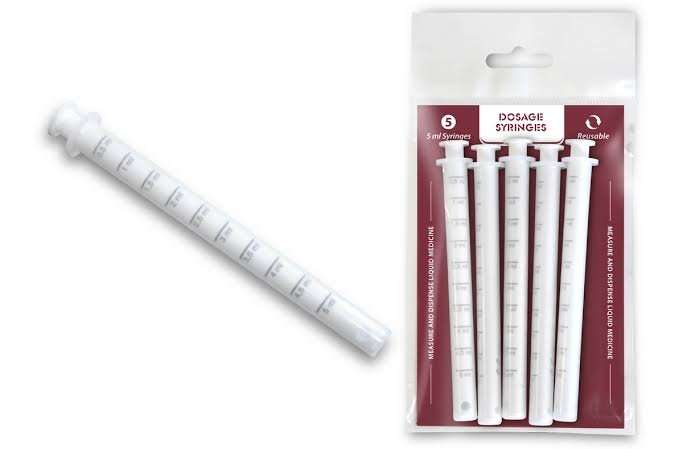 DOSAGE SYRINGE 5ML (50)