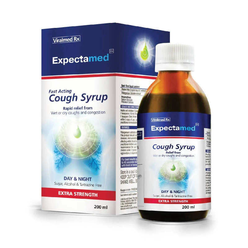 VIRALMED EXPECTAMED COUGH MIX 200ML