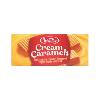 WILSON TOFFO TOFFEE 64G CREAM CARAMELS