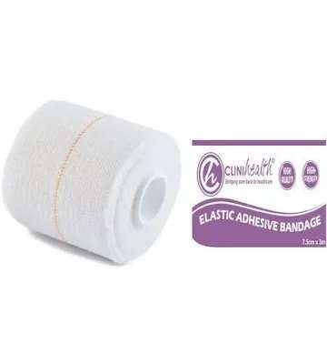 PLASTERMAN BANDAGE ELAST ADH 3MX7.5CM