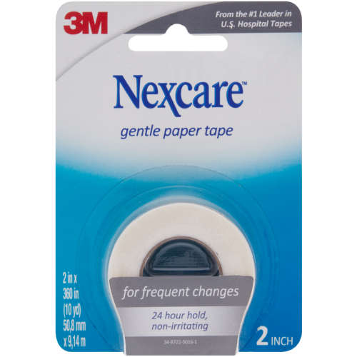 NEXCARE GENTLE PAPER TAPE DISP 25X9.1M