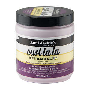 AUNT JACKIES CURL LA LA CUSTARD 426G