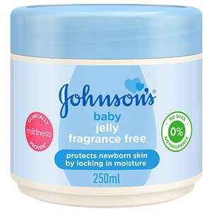 J&J BABY JELLY UNSCENTED 250ML