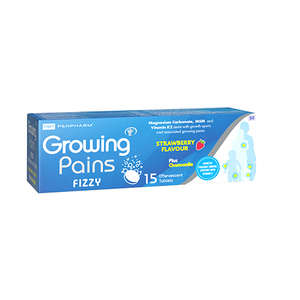 GROWING PAINS FIZZY TABLETS 15