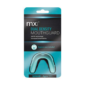 MOUTH GUARD MX DUAL DENSITY 2TONE SENIOR