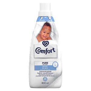 COMFORT FABRIC CONDITIONER PURE 800ML