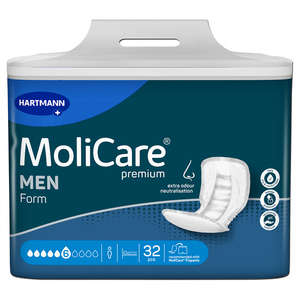 MOLICARE PREMIUM MEN FORM 6D SILVER 32~